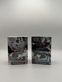 New Sealed - Pokemon TCG Black Bolt and White Flare Booster Bundles, - Image 5