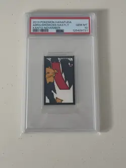 2013 POKEMON HANAFUDA KANTO NOVEMBER ABRA/DROWZEE/GASTLY PSA 10 - Image 1