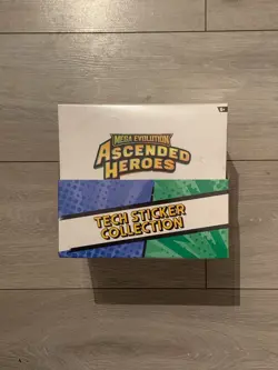 Pokemon TCG Ascended Heroes Tech Sticker Collection Sealed Case of 12 - Image 1