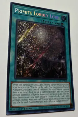 Yu Gi Oh - PRIMITE LORDLY LODE - ROTA-EN058 - 1st Ed - Secret US - NM/M E1 - Image 2