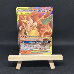 Charizard & Braixen GX Tag Team SM Cosmic Eclipse 22/236 NM FREE SHIPPING - Image 1