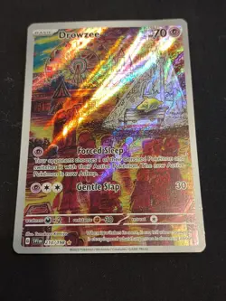 Pokemon TCG Scarlet/Violet Drowzee Base Set Holo Rare Card 210/198 - Image 1