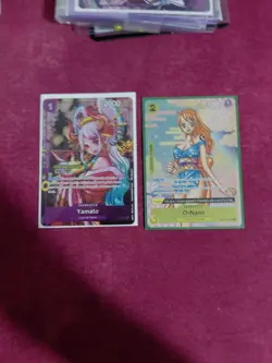one piece tcg yamato 2024 cs stamp and O-nami Event pack 5 - Image 1
