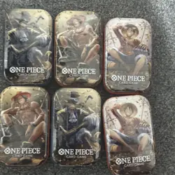One Piece Tin Pack Set Vol 2 TS-02 - Set of 3 (Full Art Set) OP-13 ✅ Sealed - Image 3