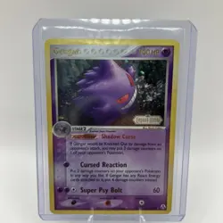 Pokemon TCG Gengar 5/92 Legend Maker Reverse Holo Stamped Double Swirl - Image 1