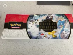 Pokemon TCG Holiday Advent Calendar 2022 Evolving Skies Fusion Strike Sealed - Image 1