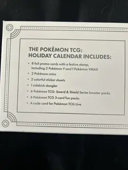 Pokemon TCG Holiday Christmas Advent Calendar 2022 Factory Sealed NEW! - Image 5