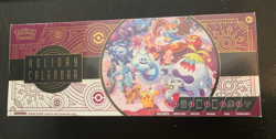 2025 Pokemon TCG Holiday Calendar w/ 6 TCG booster packs New Factory Sealed - Image 1
