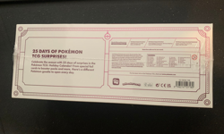 2025 Pokemon TCG Holiday Calendar w/ 6 TCG booster packs New Factory Sealed - Image 2