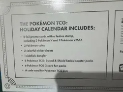 3x Pokemon TCG Holiday Advent Calendar 2022 Evolving Skies Fusion Strike Sealed - Image 2