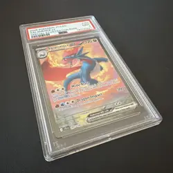 PSA 9 Pokemon Salamence ex SIR 187/159 Sv09: Journey Together Holo MINT - Image 3