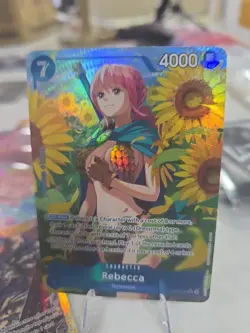 Rebecca (Parallel) OP10-058 Royal Blood Foil - MINT - Image 1