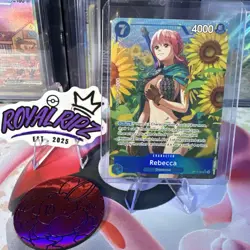 Rebecca (Parallel) OP10-058 Royal Blood Foil - Image 1