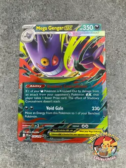 Mega Gengar ex - 56/94 - Phantasmal Flames - Pokemon Card - Image 1