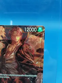 One Piece TCG Wings of the Captain English Shanks SR Alt Art Foil OP06-007 NM - Image 2