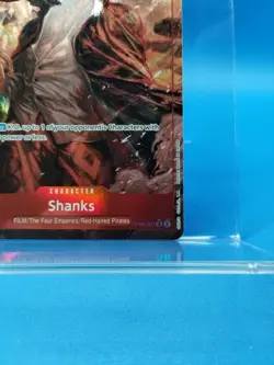 One Piece TCG Wings of the Captain English Shanks SR Alt Art Foil OP06-007 NM - Image 5