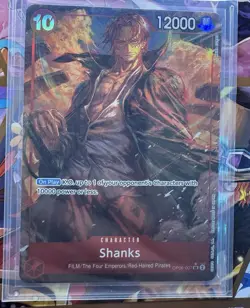 One Piece TCG OP06-007 Shanks | Alt Art | Near Mint | OP06 Wings of the Captain - Image 1