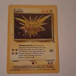 Pokemon Rocket's Zapdos Gym Challenge 15/132 Holo Rare 70HP English TCG Card - Image 1