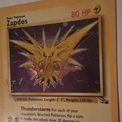 Pokemon Rocket's Zapdos Gym Challenge 15/132 Holo Rare 70HP English TCG Card - Image 3