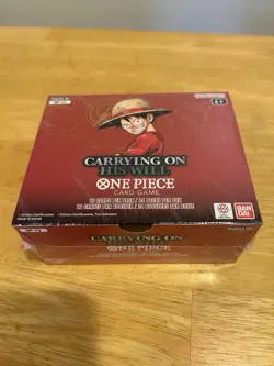 One Piece OP-13 TCG Carrying On His Will Booster Box English SEALED NEW - Image 1