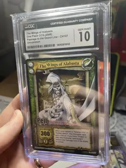 One Piece Wings Of Alabasta! CH107, 2006 CCG Non Holo CARD Gem Mint CGC 10 - Image 3