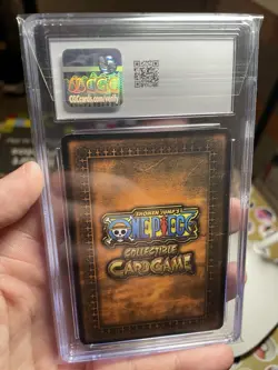 Vintage One Piece TCG CAPTAIN KURO 2006 CCG Non Holo CARD Near Mint CGC 8.5 - Image 4