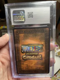 Vintage One Piece TCG CAPTAIN KURO 2006 CCG Non Holo CARD Near Mint CGC 8.5 - Image 5