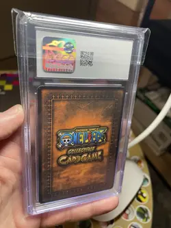 Vintage One Piece TCG SMOKE SCREEN 2005 CCG Non Holo CARD Near Mint CGC 9 - Image 4