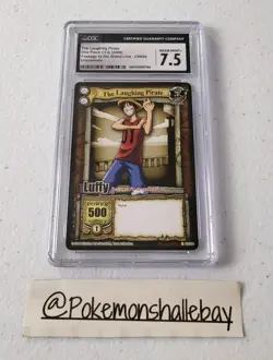 The Laughing Pirate Luffy *CGC 7.5 - NM/MINT* Uncommon One Peice CCG Card - Image 1