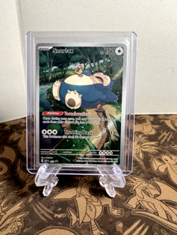 Snorlax SVP 051 Pokemon TCG Scarlet & Violet Promo Card Illustration Rare - Image 1