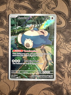 Snorlax SVP 051 Pokemon TCG Scarlet & Violet Promo Card Illustration Rare - Image 2