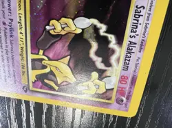 Pokemon TCG Sabrina's Alakazam Holo Rare 65 First Edition 1st #65 - Image 4