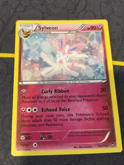 Sylveon - (XY Furious Fists) 072/111 Deck Exclusives Holo - Image 1