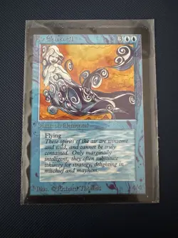 MTG - Magic The Gathering- Air Elemental- Collectors’ Edition - MP/VG! - Image 3