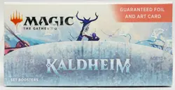 Magic The Gathering Kaldheim Set Booster Box - 30 Booster Packs - Factory Sealed - Image 1