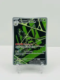 🔥Pokemon TCG-Team Rocket's Spidops-187/182-Sv10: Destined Rivals-Holo-M/NM!🔥 - Image 1