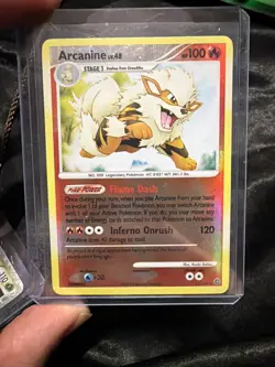 2007 Pokemon Diamond & Pearl Secret Wonders Arcanine Reverse Holo #22/132 MP - Image 1