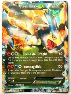 italiano: Kyurem Bianco Ex PROMO BW63 carta pokemon - Image 1