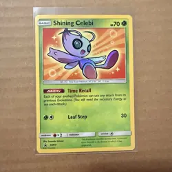 Shining Celebi - SM79 Pokemon SM Promos Holo Promo NM - Image 1