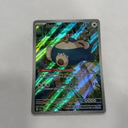 Snorlax - SVP051 151 ETB Promo Illustration Pokemon - NM/MINT rare - Image 1