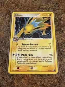 Jolteon - 8/115 - Pokemon Ex Unseen Forces Reverse Holo LP - Image 1