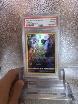 Pokemon Mew Full Art GG10/GG70 Crown Zenith Galarian Gallery PSA 8 - Image 3