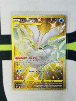 Pokemon TCG Frosmoth Rebel Clash 204/192 Holo Secret Rare - Image 1