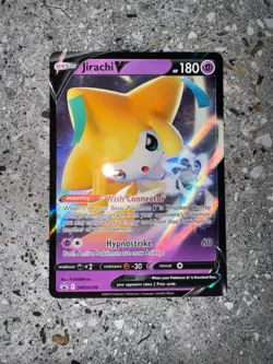 Pokemon TCG Cards Jirachi V SWSH299 Black Star Promo Holo NM-M (Standard Size) - Image 3