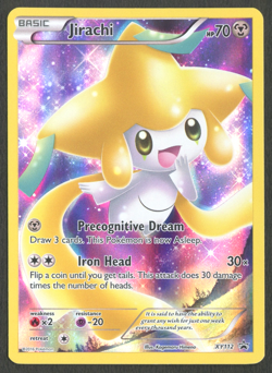 Pokemon TCG: Jirachi XY112 Mythical Collection Black Star Promo - Image 1