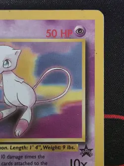 Pokemon TCG: Mew Promo 8 Non-Holo WOTC Black Star Promo HP - Image 3