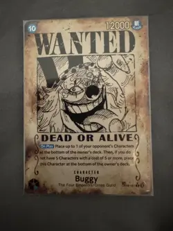 Buggy (Wanted Poster) OP09-051 Emperors in the New World Foil - Image 1