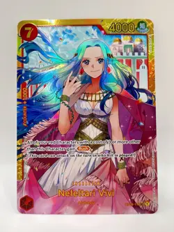 Nefeltari Vivi OP04-118 Secret Rare Kingdoms of Intrigue Foil Near Mint - Image 1
