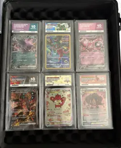 Pokemon Ace Graded 10 6 Card Bundle SAR AR Rocket - Image 2