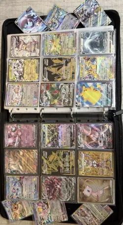 50 POKEMON CARD BUNDLE ULTRA RARE- V - EX - VMAX HOLO SHINY AUTHENTIC READ DESC - Image 1